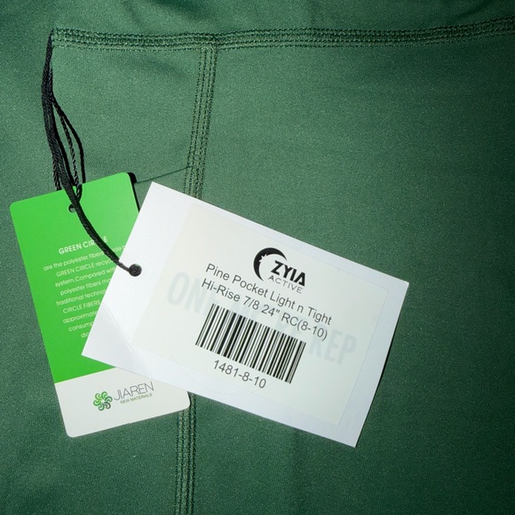 ZYIA Pine Pocket Light Tight Leggings - Picture 2 of 2